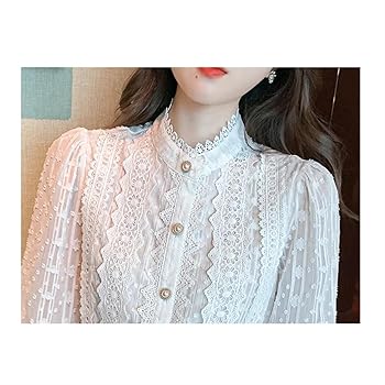トップス jnhearts Lace Collar blouse Lace Collar Blouse-Navy | Boden USA
